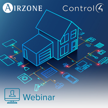 Airzone HVAC control solutions and the perfect integration with Control4