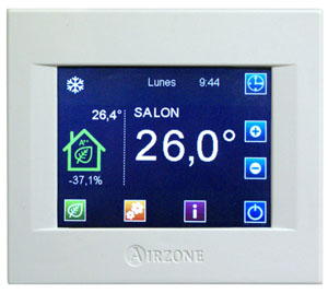 Thermostat intelligent blueface en saillie filaire (AZA)