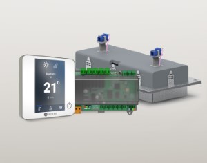 Pack AirQ Box dispositivo de monitorizaçãoe controlo CAI em conduta - Aidoo Pro Ventiloconvector