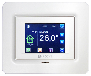 Embedded wired blueface intelligent thermostat Airzone (C3)