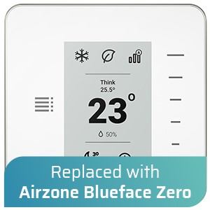 Thermostat IBPRO6 monochrome Airzone think filaire (CE6)
