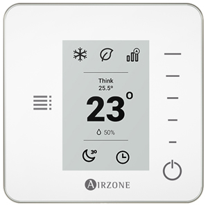 Airzone think monochrome thermostat wireless (CE6)