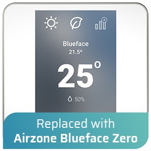 Termostato colori Airzone blueface a cavo (DI6)
