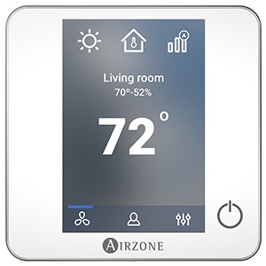 Airzone S62 Blueface Zero wired thermostat