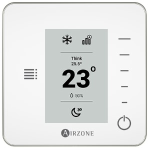 Airzone think monochrome thermostat wireless (un6)