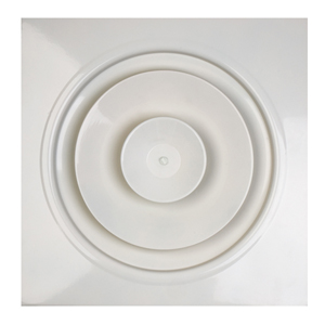 Induction plate round diffuser