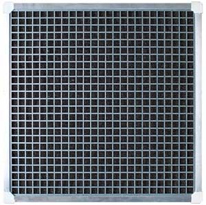 Antiparticle grille filter