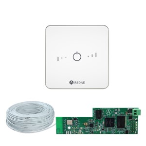 Pack thermostats Lite wired + Airzone wire bus + Webserver Airzone Cloud